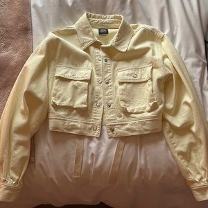 urban outfitters yellow jacket